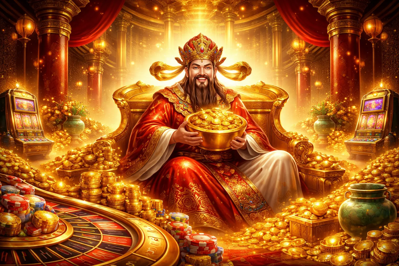 Hình ảnh tổng quan về sảnh trò chơi đa dạng của banca90 casino sau khi đăng nhập, bao gồm bắn cá, nổ hũ, sòng bạc trực tiếp và cá cược thể thao, thể hiện sự phong phú và hấp dẫn